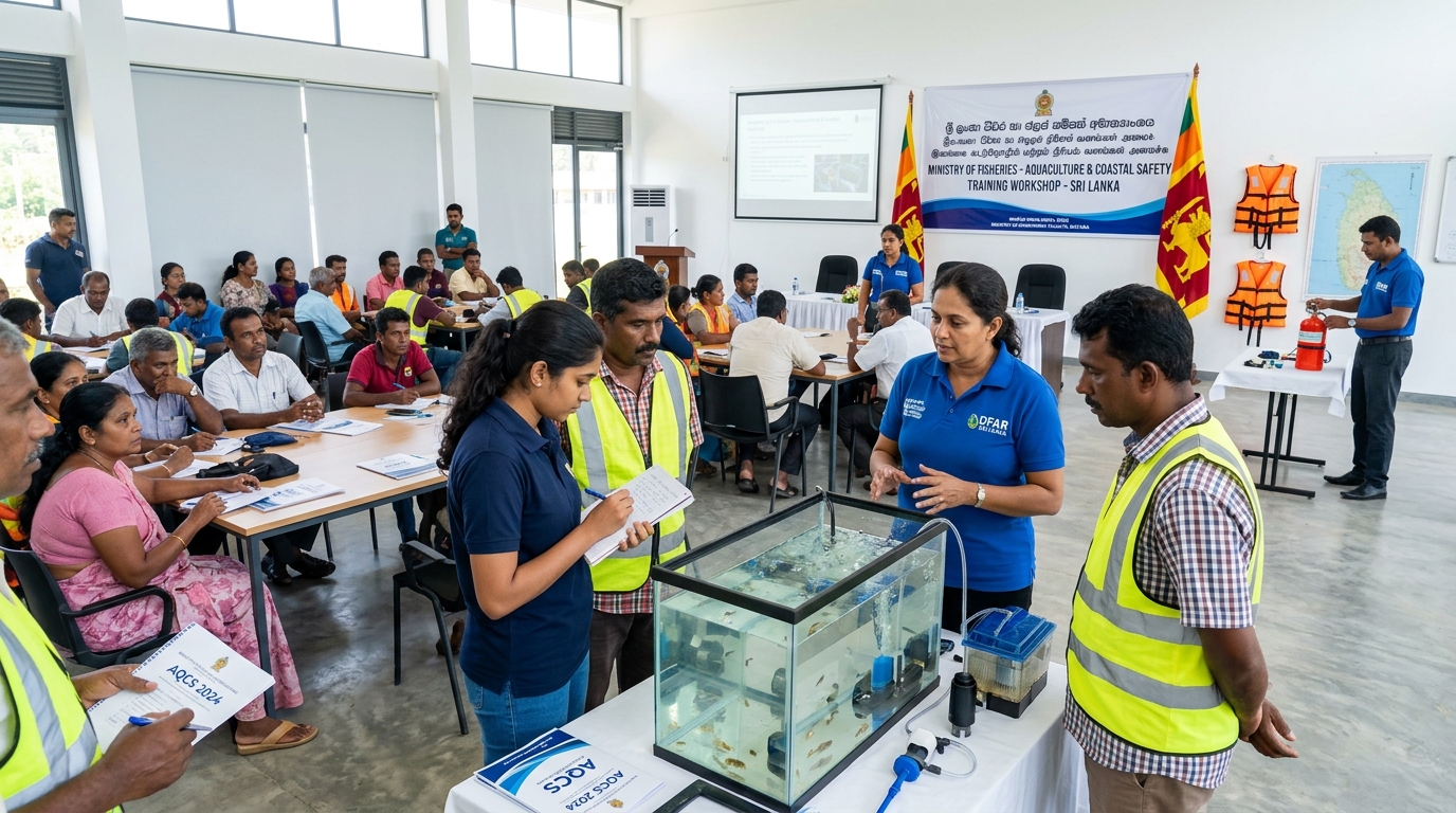 Local fisheries training workshop in Sri Lanka