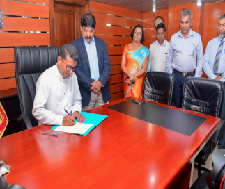 Deputy Minister of Fisheries, Rathna Gamage assumes duties