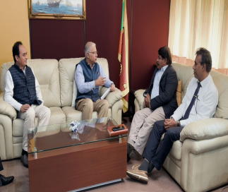 Fisheries Minister Meets Indian High Commissioner: Comprehensive Discussion on Fishermen's Issues, Development, and Bilateral Cooperation
