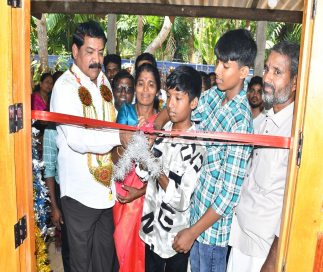 ஜனாதிபதியால் அடிக்கல் நாட்டப்பட்ட வீடு இன்று திறந்து வைப்பு