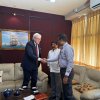 Current Minister - A meeting between the Minister of Fisheries, Aquatic and Ocean Resources, Hon. Ramalingam Chandrasekhar, and the British High Commissioner to Sri Lanka, Mr. Andrew Patrick