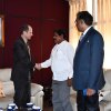 Current Minister - A special meeting between the Minister of Fisheries, Aquatic and Ocean Resources, Hon. Ramalingam Chandrasekar, and the Canadian High Commissioner to Sri Lanka, Hon. Eric Walsh.